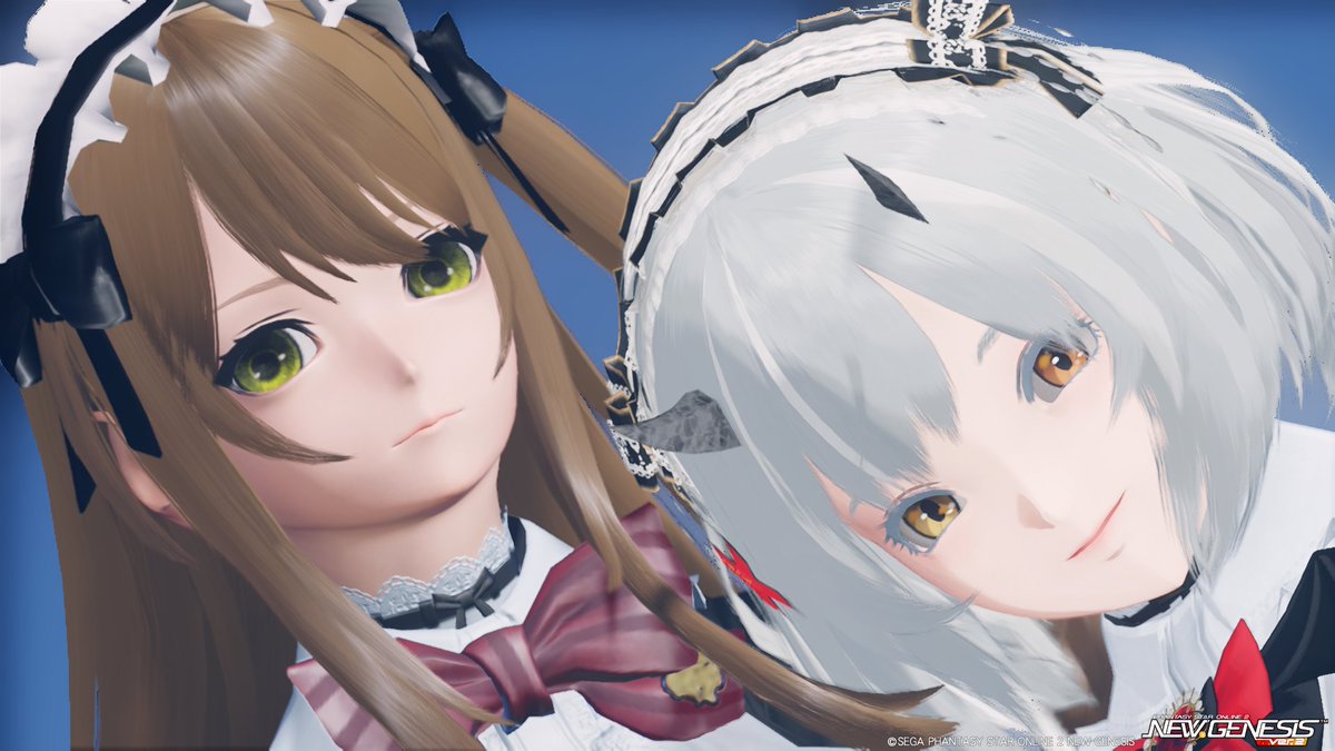 まにあった！ りえさんふりそいただきましたー！ #PSO2NGS_SS #とりにきた