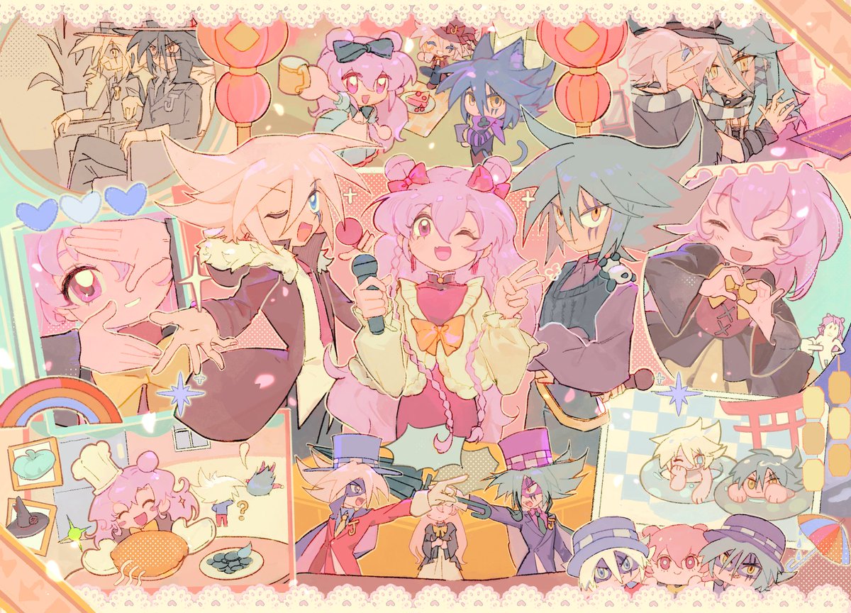 给中国JSR新春剧场画的贺图