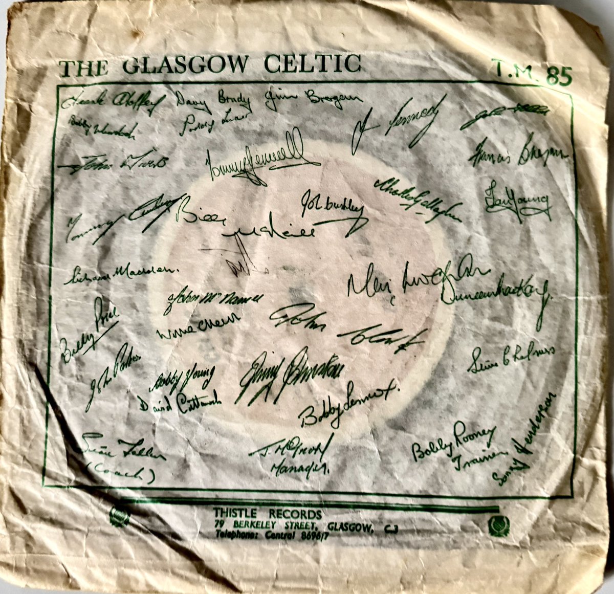 I wonder if anyone still has this record #celtic
