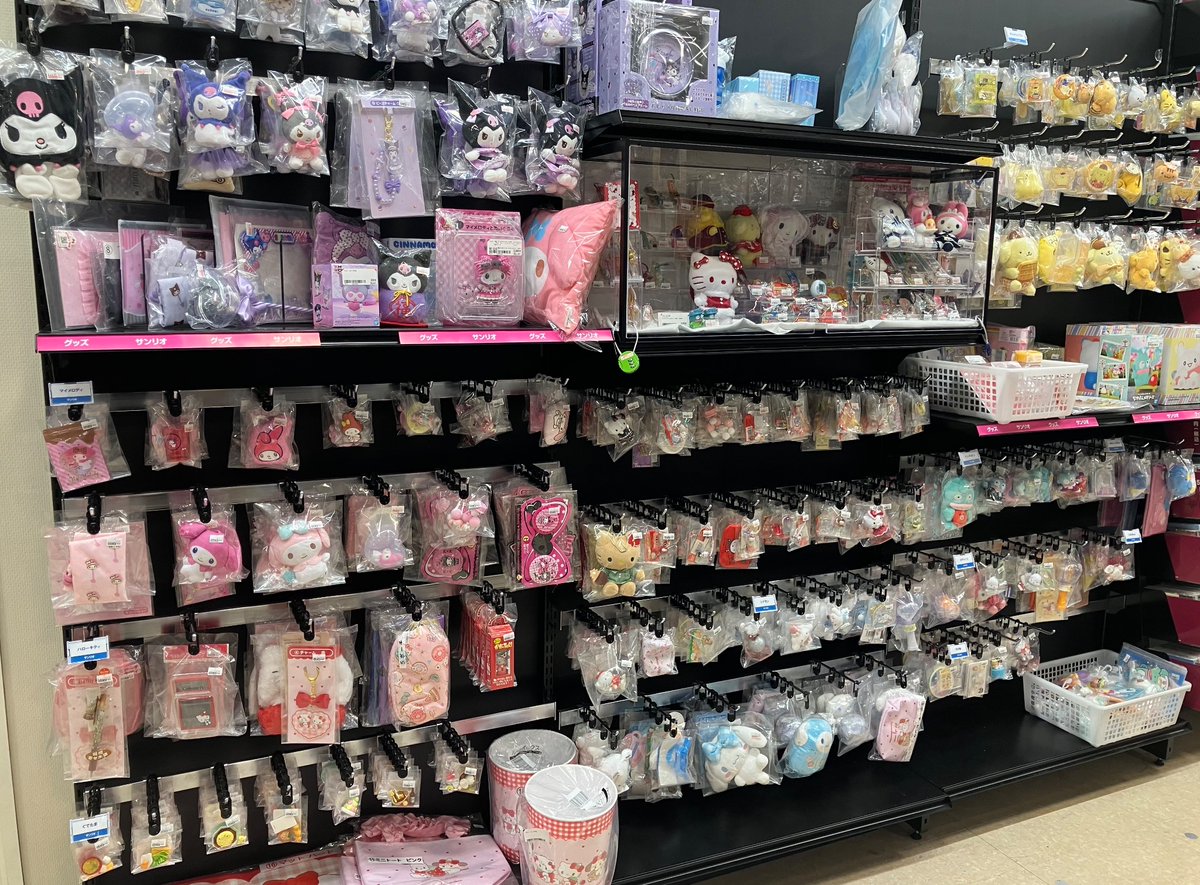 サンリオコーナーリニューアルのお知らせ🎀🍓 様々なキャラクターの