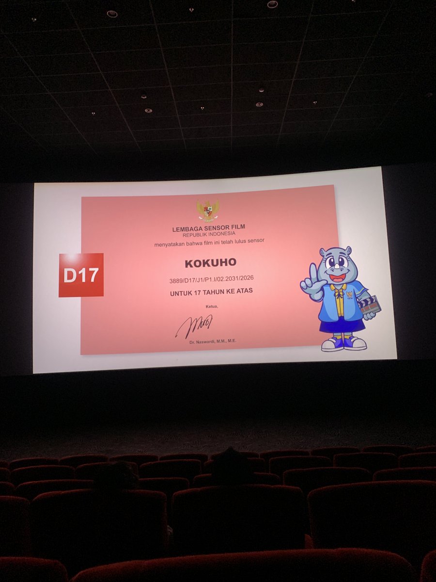 <a href="/ISFilmWorld/">IS FILM WORLD</a> suddenly the memory of watching kokuho in cinema echoes