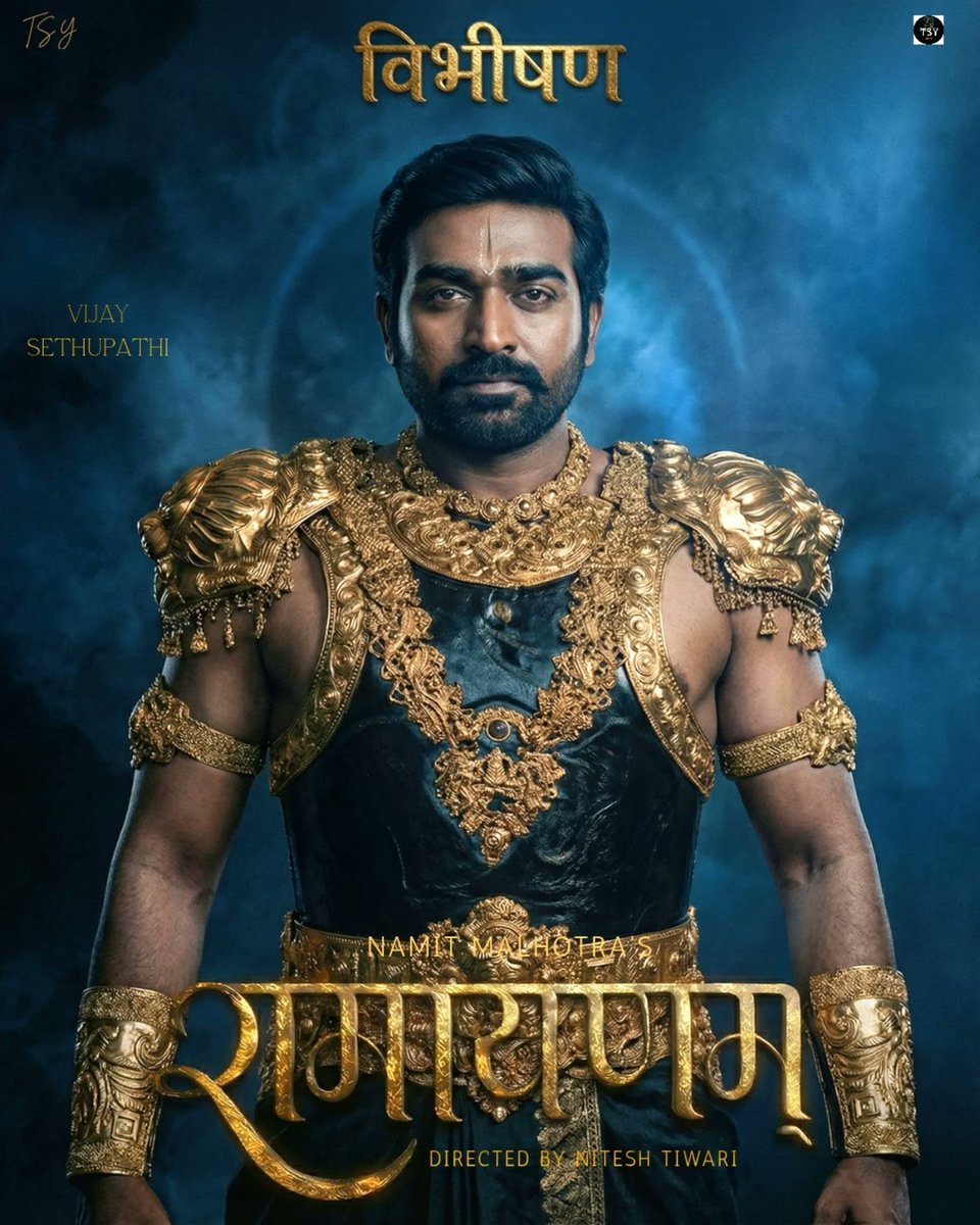 #VijaySethupathi as Vibhishana was something we were completely not ready for!😍
#Ramayana