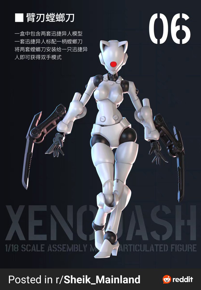 LowkeyArki's tweet photo. @CarloNatch so did some research and while the same company does have units with those color schemes its for these bots, the twins will kot be happy their minions turned into busty cat girls https://t.co/gjZlVLG76q