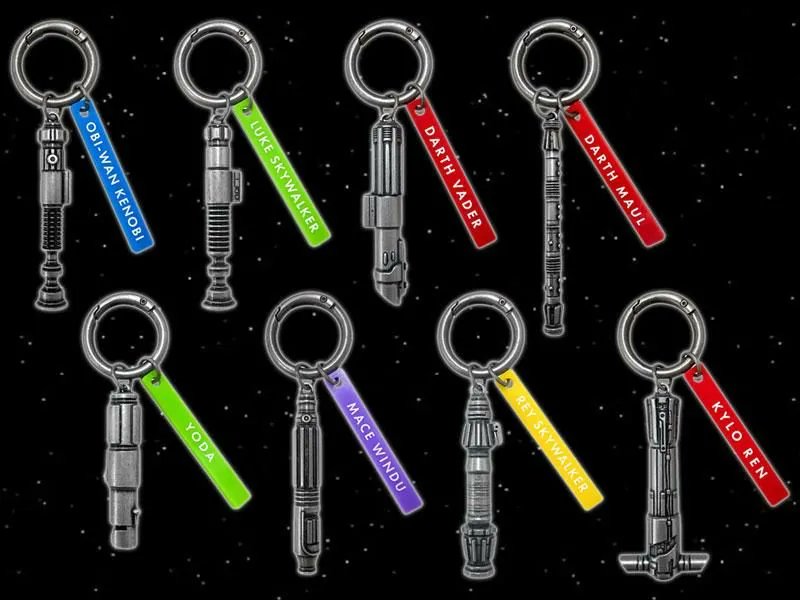 スターウォーズSTAR WARS ライトセーバーキーホルダー 販売中