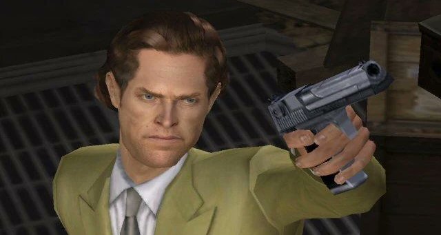 Not to be too mean, but I remember when James Bond games had Willem Dafoe in them.