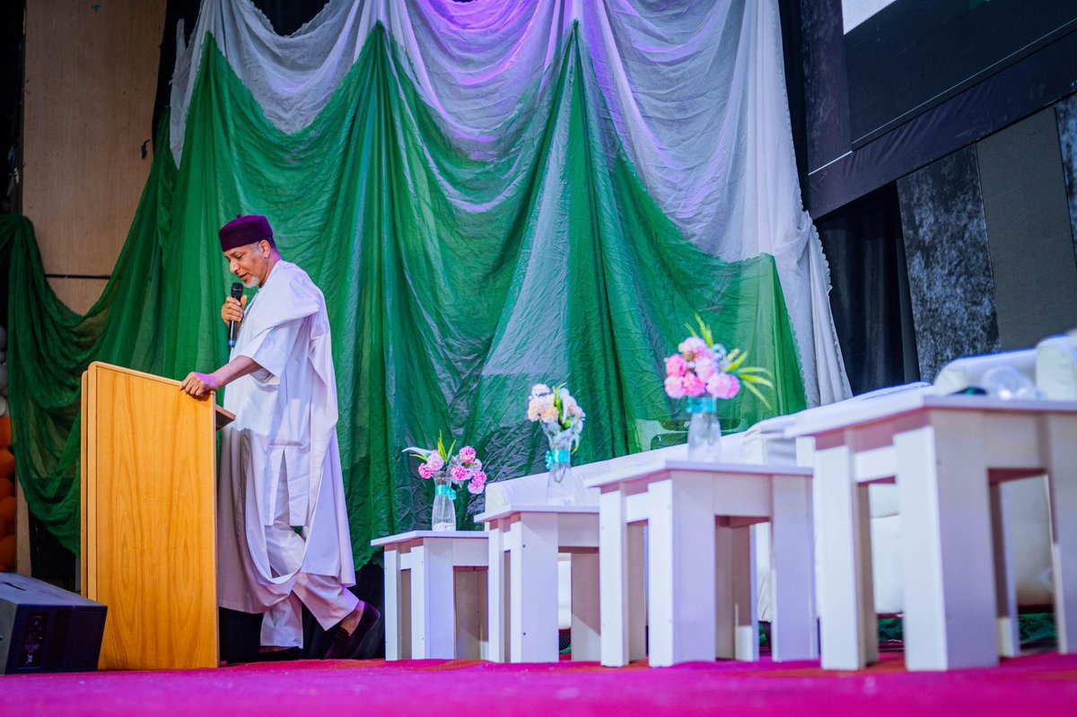 RealMallamSaliu's tweet photo. This holy month of Ramadan is a time for reflection, spiritual growth, and renewed commitment to compassion and ethical living. In the spirit of these values, I joined distinguished Islamic scholars, leaders, and Muslim faithful yesterday at the 9th Annual Ramadan Lecture and Prayer for the Nation, organised by the Ashraf Islamic Foundation.

The gathering, themed “Faith and Justice: The Islamic Judicial Perspective on Terrorism and Banditry in Nigeria,” provided a meaningful platform to examine the moral and ethical responsibilities that faith demands, particularly in addressing the security challenges confronting our nation.

It was truly insightful listening to the speakers, and I commended them for their thoughtful contributions in shedding light on how faith and justice can guide our collective response to terrorism and banditry in our country. May this Ramadan inspire us all to act with integrity, strengthen unity, and work toward a safer, more prosperous Nigeria.

SM