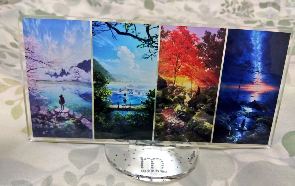 好きな絵師のmochaさんアクリルスタンド良すぎる…!!