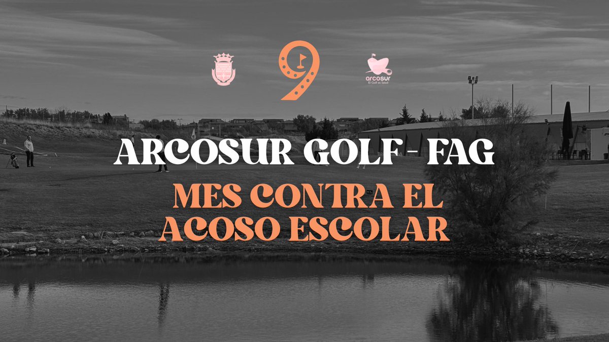 En marzo, dentro del programa Los 9 Hoyos de Arcosur Golf, dedicamos el mes a la prevención del acoso y al fomento de la convivencia positiva.

El golf es responsabilidad, autocontrol y respeto. Formamos jugadores. Formamos personas. 
#Los9HoyosArcosur