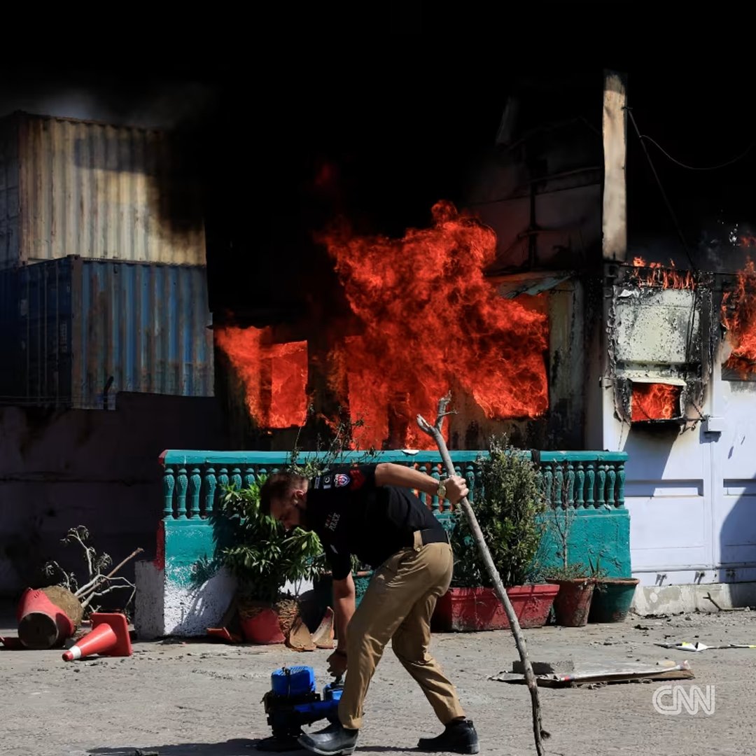 Pro-Iranian protesters killed in Pakistan's port city of Karachi after storming US consulate compound, local emergency workers say. 

Follow live updates: cnn.it/4aZGEon