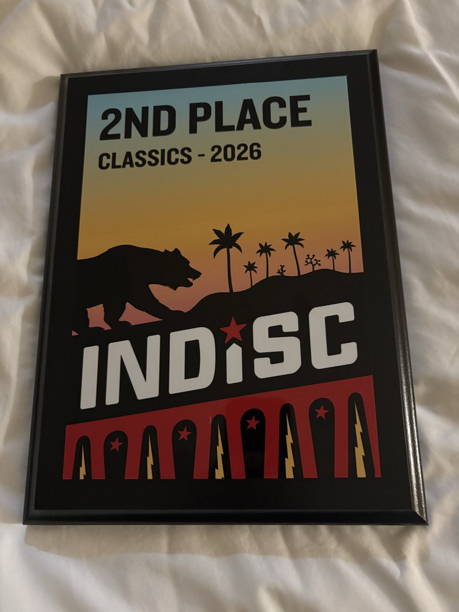 WFLAEric's tweet image. 2nd at world champ indisc classics event in sunny and warm California!! #pinball #indisc #califórnia #tun #fyp