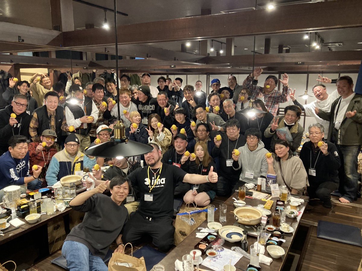 函館Anglers Night お疲れ様でした！
主催のスーさん・ナオキンくん・ヨシくん何から何までありがとうございます！