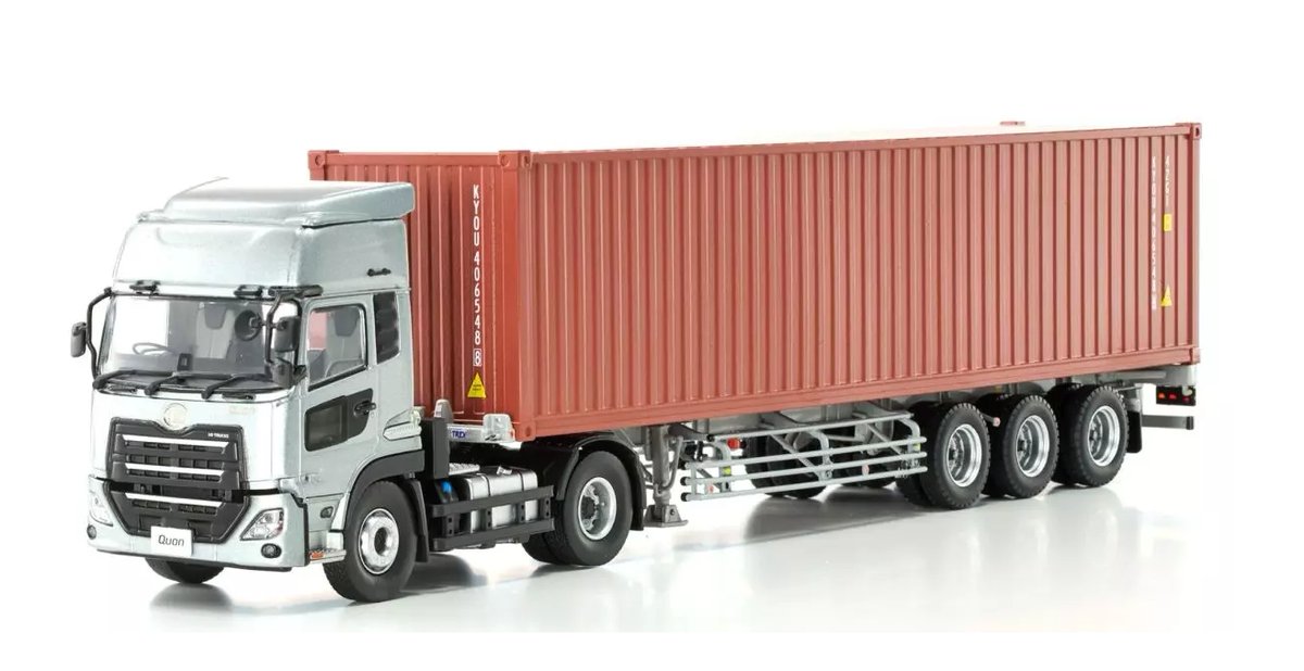 h*e様 UDトラックス　クオン　トラレーラーヘッド 1/43 非売品　ラスト1 UDトラックス クオン ダイキャストモデル1/43 トラック ミニカー