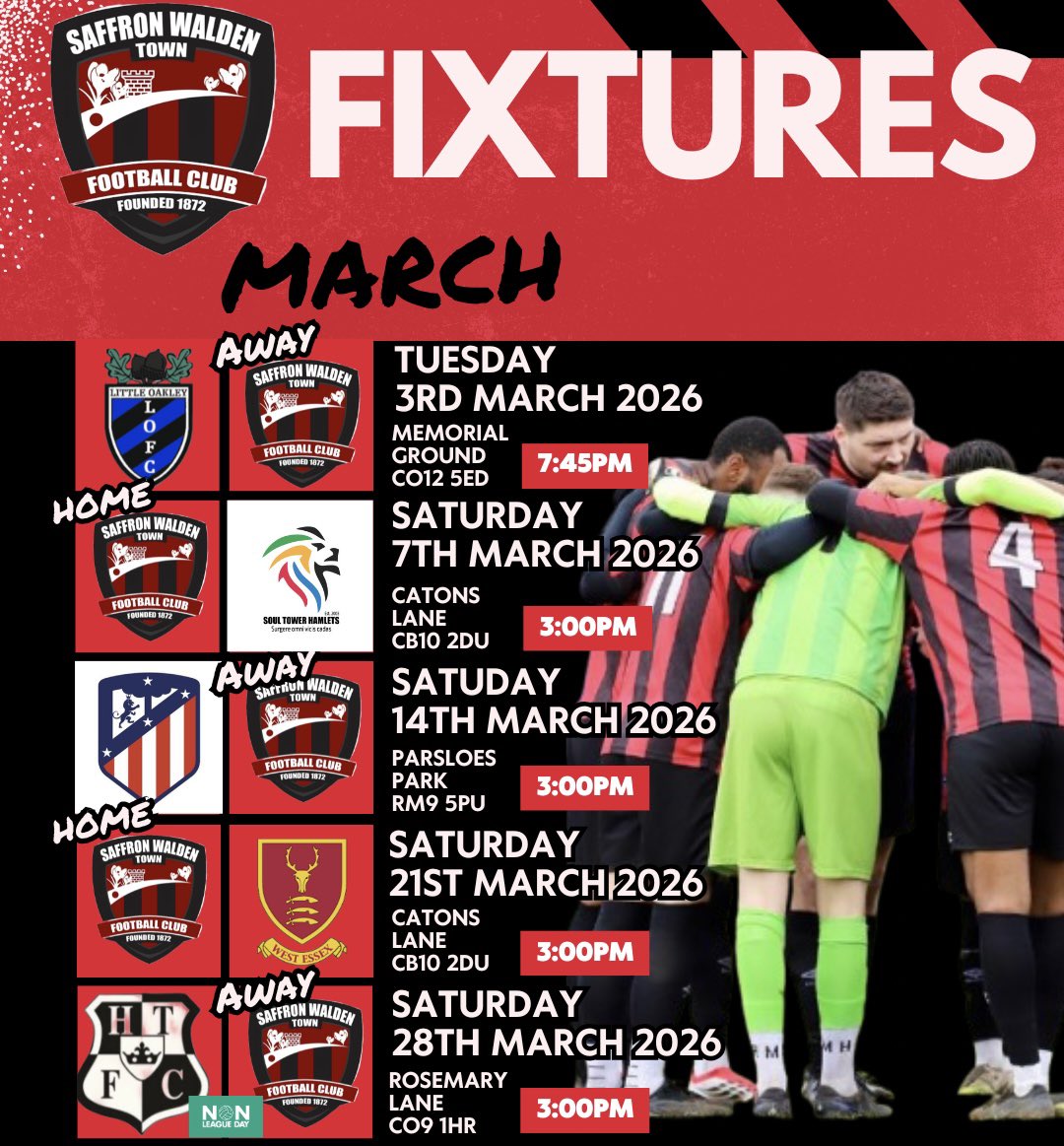 Saffron Walden Town FC tweet media