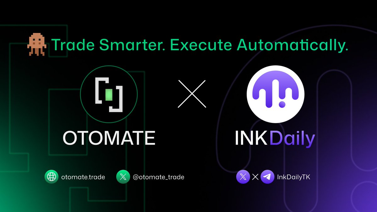 Don’t trade, automate with <a href="/otomate_trade/">Otomate</a>!

Streamline your point-earning with <a href="/nadoHQ/">Nado</a>.

Copy strategies, deploy bots, and automate execution.

Stay tuned for a further detail and a special giveaway to be among the first to try OTOMATE.