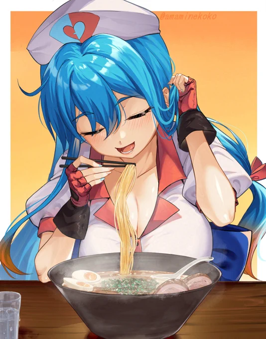 はうちゃんがラーメン食べるだけ('～`)もぐもぐ
