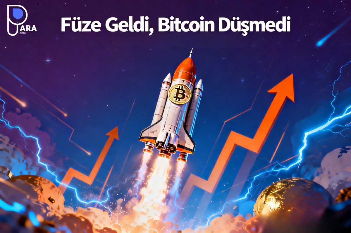 paratonu's tweet photo. 💣 Füze Geldi, #Bitcoin Düşmedi: Jeopolitik Şok “Hızlı Fiyatlandı”
Orta Doğu’da tansiyon yükseldi, ABD’nin #İran’a yönelik hava saldırıları gündeme oturdu.
Ve herkes klasik soruyu sordu:
“Bitcoin şimdi ne yapacak?”
Cevap kısa süreli panik, ardından soğukkanlı bir geri dönüş oldu. https://t.co/BEFX9j9YL2