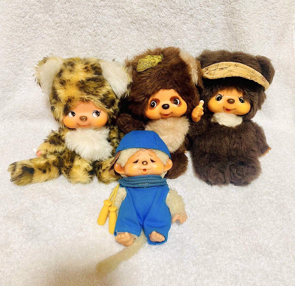 当時のエンドーチェーンから 発売された子達。 #モンチッチ