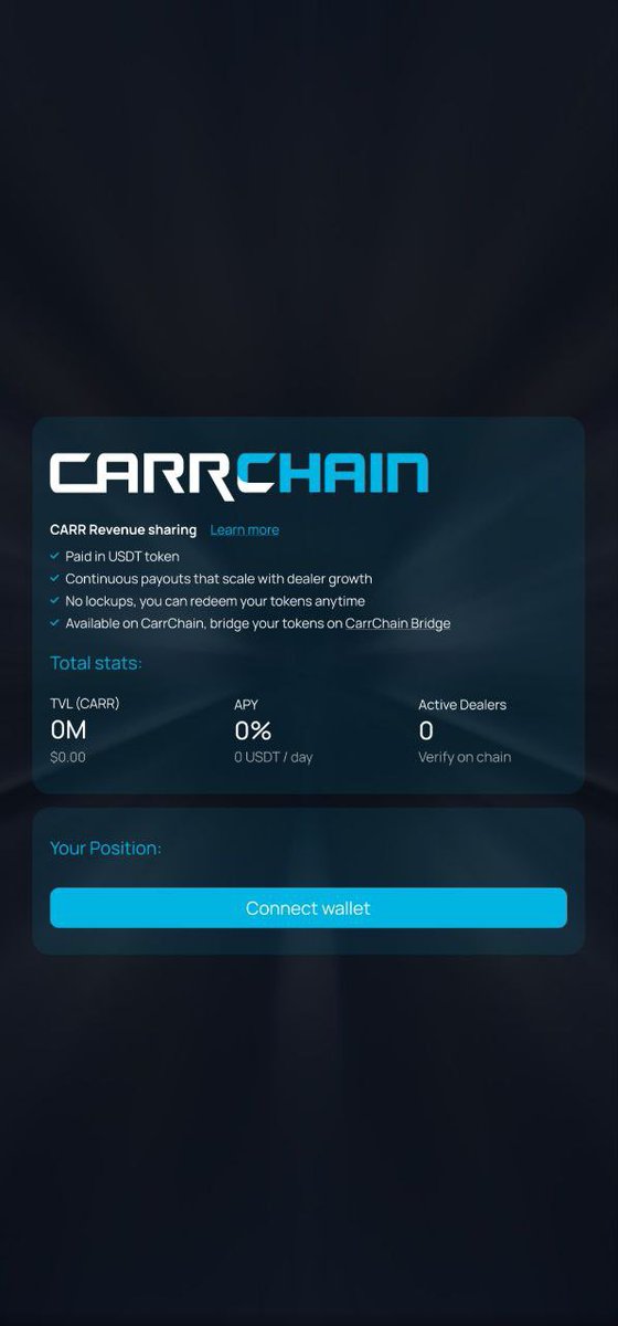 We are now into March 👀

We now have just 30 days until revenue sharing goes live for <a href="/carnomaly/">Carnomaly</a> 🤯

If you own $CARR tokens you are eligible for monthly revenue share from the companies revenue from car dealers who are signed up and paying for #Carnomaly’s suite of ground