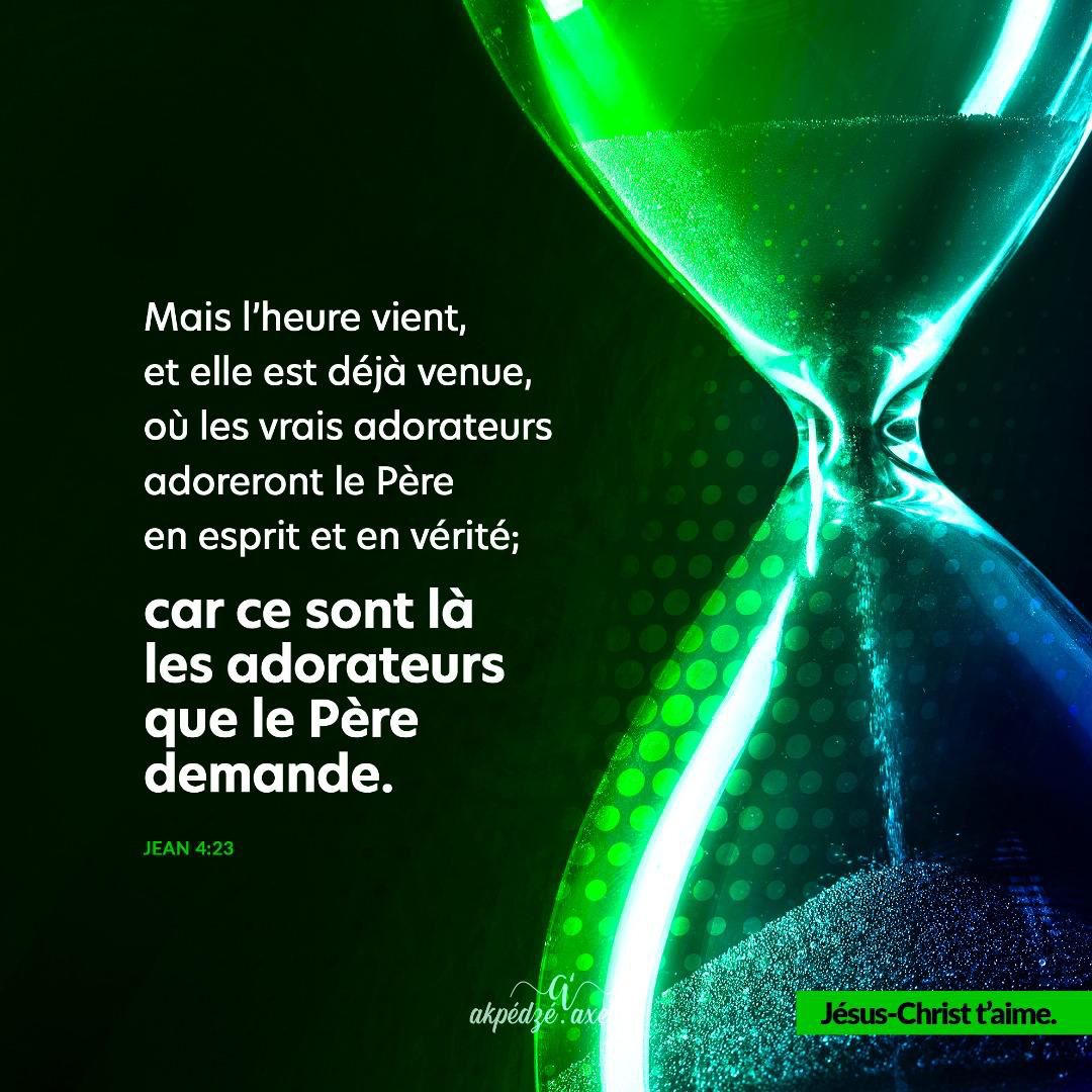 CHAP_ESTAOFATAD's tweet photo. " Mais l'heure vient, et elle est déjà venue, où les vrais adorateurs adoreront le Père en esprit et en vérité; car ce sont là les adorateurs que le Père demande."

Jean 4:23

#ParoledeDieu #wordofGod #cif2026 #Maisondepriere  #fatad #estao #WordOfGodChallenge #christian https://t.co/PtgAiVebmh
