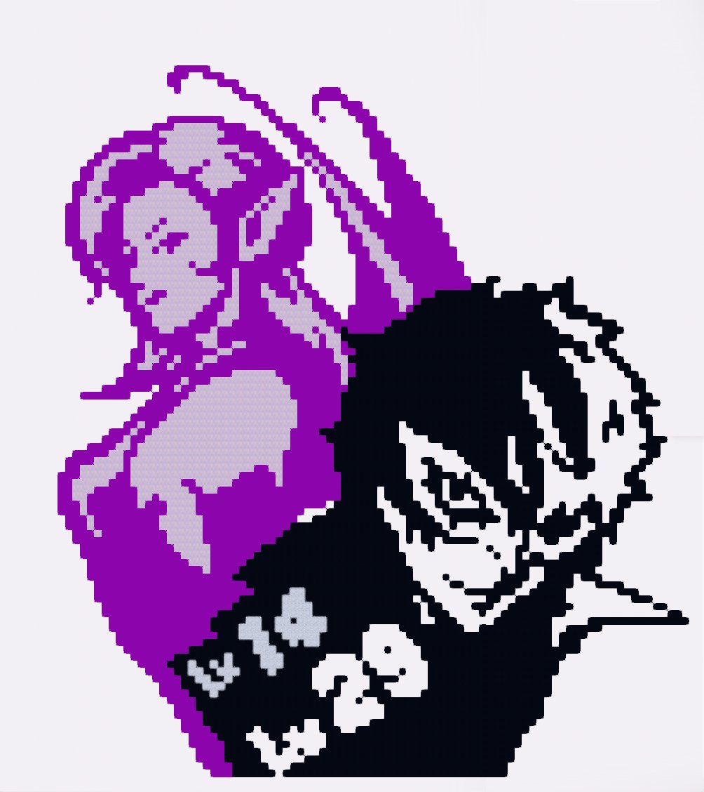 P5S #ドット絵 #DQB2 そして、再びP5Sの戦闘時アイコンです。 先のupに