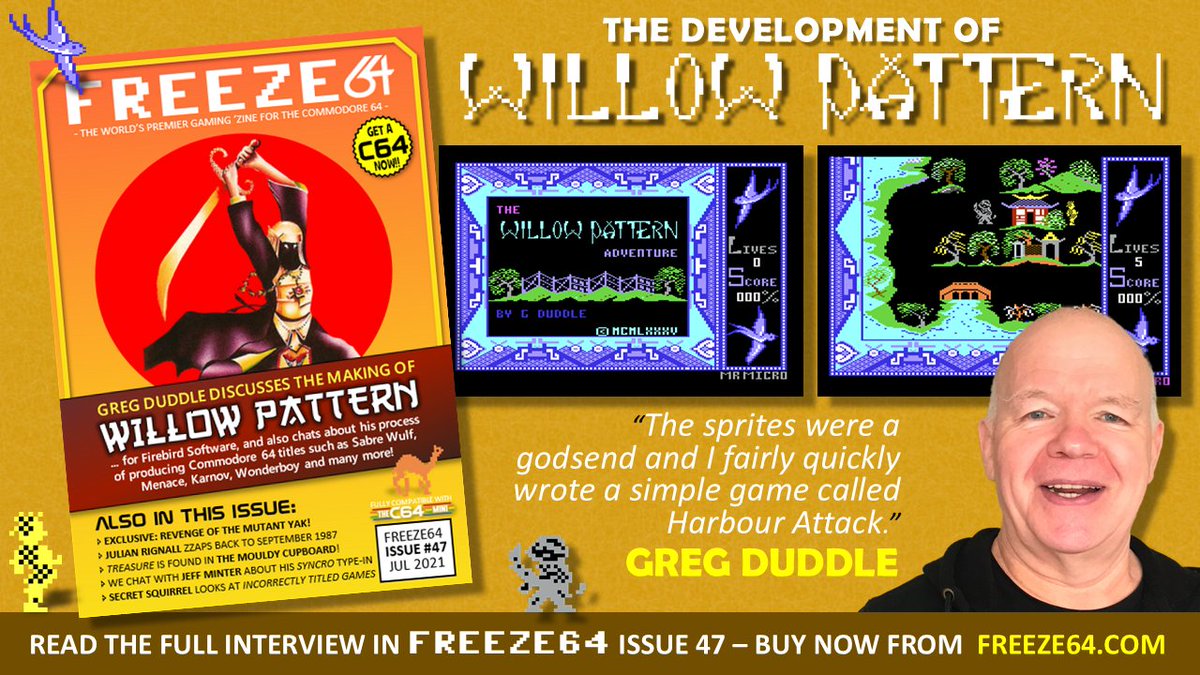 Vinny Mainolfi | FREEZE64.com | Commodore 64 tweet media