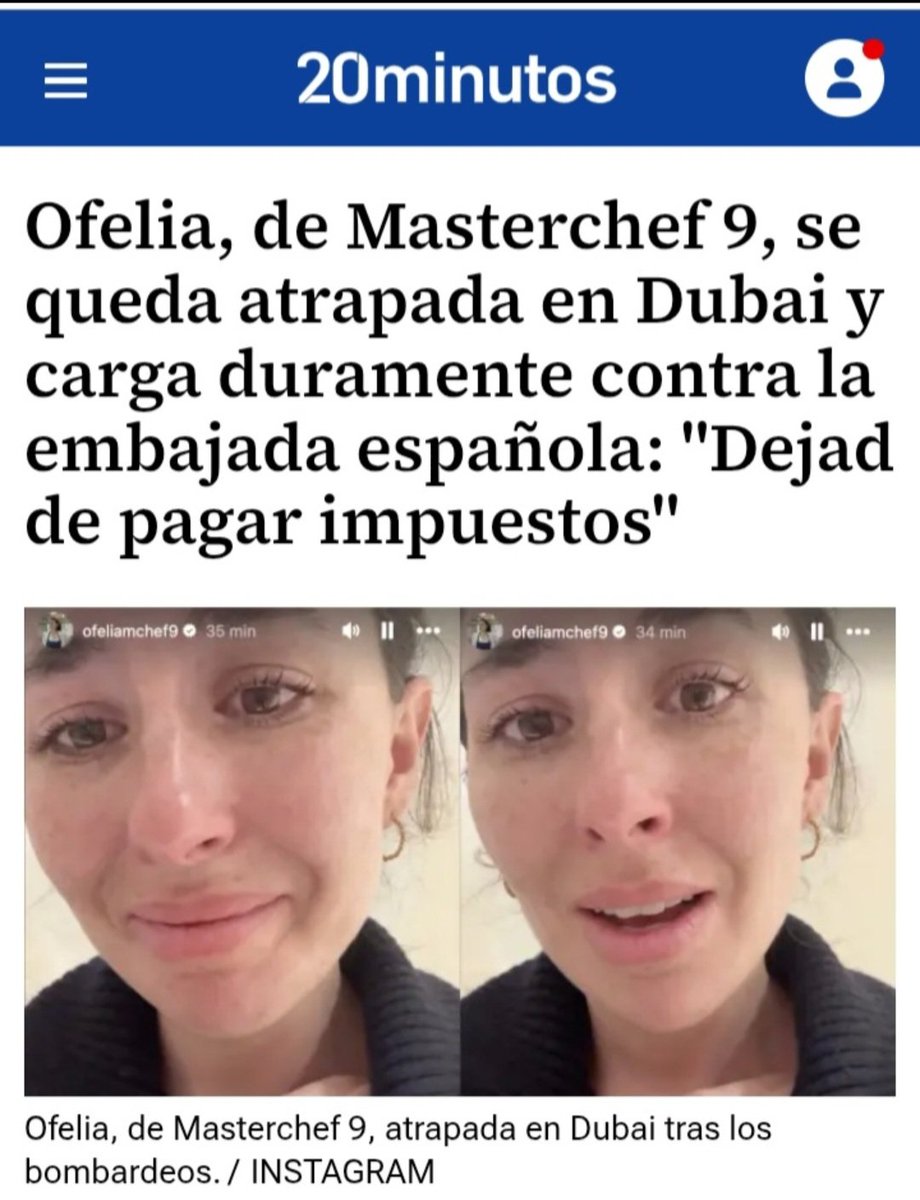 Se fue a Dubai para no pagar impuestos.
Siente que tiene derecho a usar los servicios que pagas tú.
La derecha son 4 ladrones y un millón de subnormales.