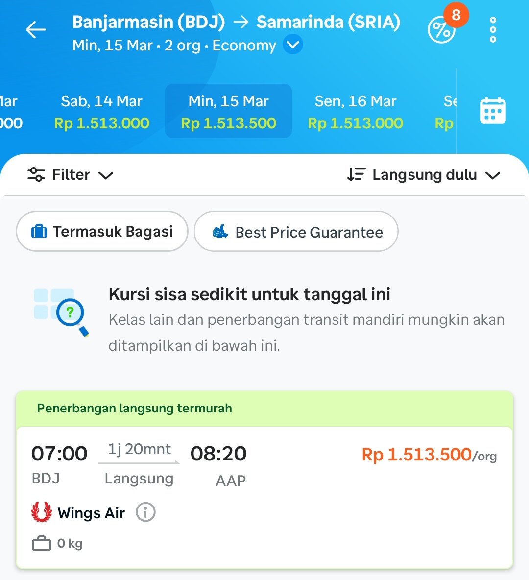 I can't go home this year
My doctor don't recommend me to go home with Bus (18 hours) 
And flight price is so fckin expensive 🥹

Kenapa harga ke Jawa lebih murah daripada ke Samarinda 🥹