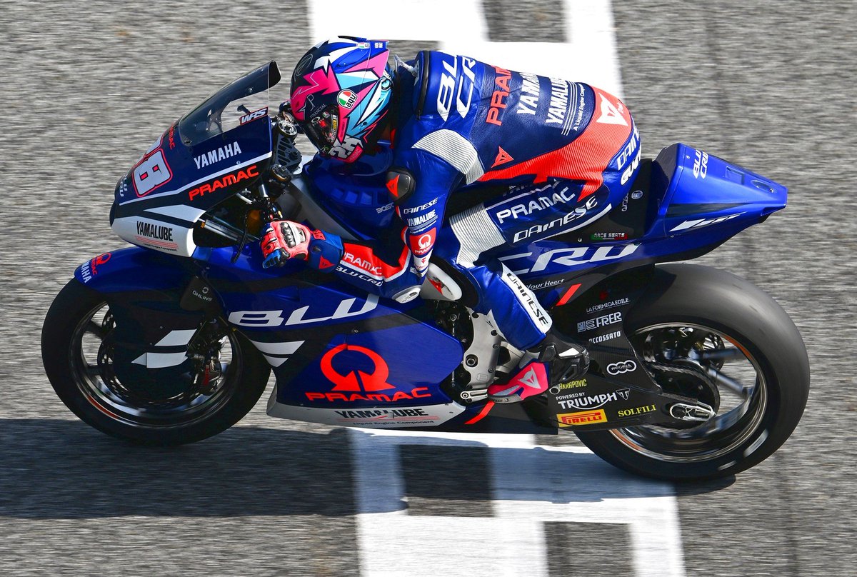 dainese's tweet image. Izan Guevara 2nd and @daniholgado96 3rd in the #ThaiGP of the #Moto2 class! What a way to start the 2026 campaing from the Spanish pair! #dainese