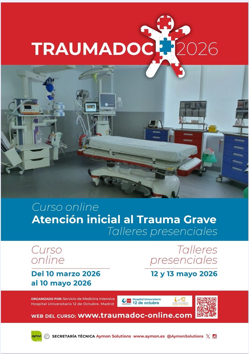 UCI de Trauma y Emergencias. Hospital 12 Octubre tweet media