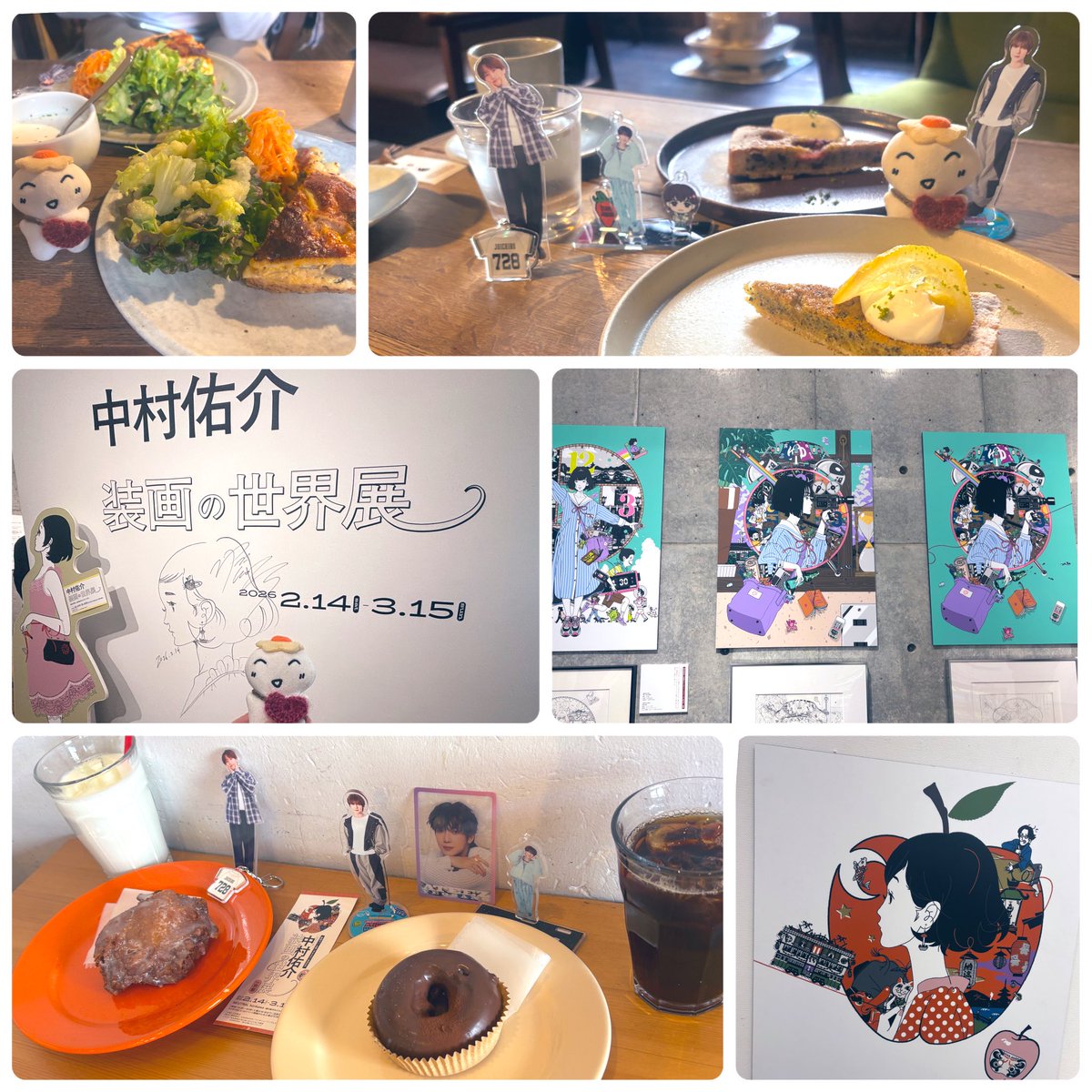 同僚ちゃんとランチデート🤍
町屋カフェ→展覧会✨お天気よかったからぶらぶら街歩き😙
推しは違うけどなかなか職場ではゆっくり話せなくて..💖お腹も心も満たされた🥰