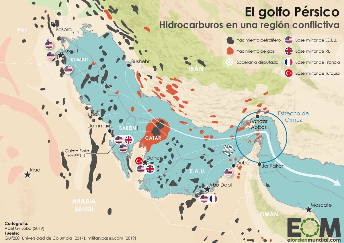 🗺️4 mapas de <a href="/elOrdenMundial/">El Orden Mundial</a> para entender mejor la geopolítica de Irán y su importancia en la geopolítica de Oriente Próximo.