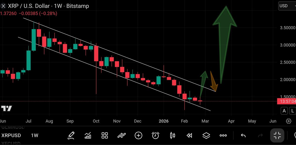UniverseTwenty's tweet photo. This is the month for #XRP &amp; other #altcoins 💥💥🚀 https://t.co/MUt51qccDk