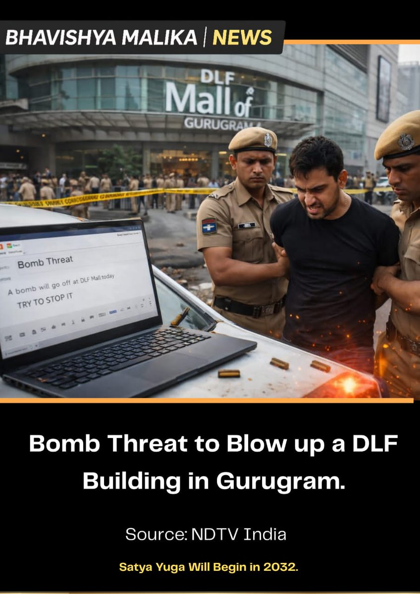 malikainenglish's tweet photo. 🚨 Rising global tensions: Pakistan border attack kills soldiers, Sahara locust swarms disrupt roads, China tests armed humanoid robots, and bomb threat in Gurugram.

#BhavishyaMalika #KalkiAvatarArrived #Trisandhya #GlobalNews #BreakingNews #SanatanDharma https://t.co/zUe2G9sZbe