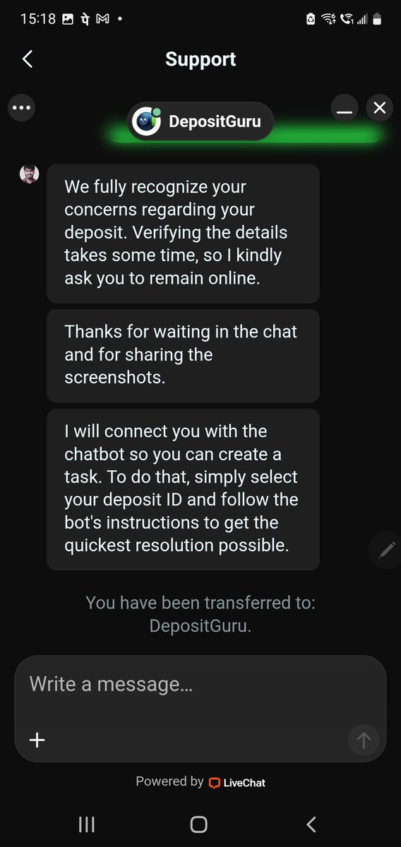 balechaamit's tweet photo. @OlympTrade #TheChorCompany You trained your executive so well to ask again and same thing to frustrate so consumer forger their money. Still waiting for task id 9792860110 30 jan for  700 Rs  9843889710 dor 977 Rs . https://t.co/78W6iAru10