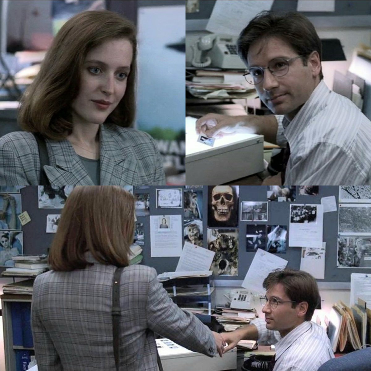 The X-Files / David and Gillian tweet media