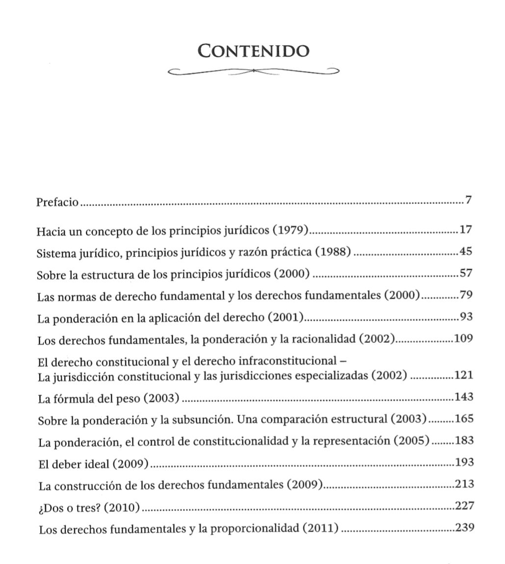 WilliamLond_R's tweet photo. 📖 | 𝐁𝐈𝐁𝐋𝐈𝐎𝐓𝐄𝐂𝐀 𝐉𝐔𝐑𝐈́𝐃𝐈𝐂𝐀 𝐃𝐈𝐆𝐈𝐓𝐀𝐋 ⚖️

ENSAYOS SOBRE LA TEORÍA DE LOS PRINCIPIOS Y EL JUICIO DE PROPORCIONALIDAD 💡

Robert Alexy  ⬇️