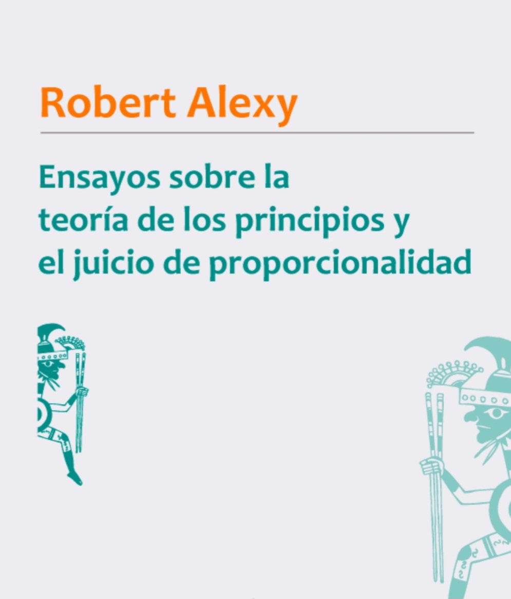 WilliamLond_R's tweet photo. 📖 | 𝐁𝐈𝐁𝐋𝐈𝐎𝐓𝐄𝐂𝐀 𝐉𝐔𝐑𝐈́𝐃𝐈𝐂𝐀 𝐃𝐈𝐆𝐈𝐓𝐀𝐋 ⚖️

ENSAYOS SOBRE LA TEORÍA DE LOS PRINCIPIOS Y EL JUICIO DE PROPORCIONALIDAD 💡

Robert Alexy  ⬇️