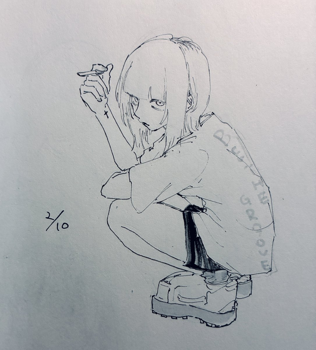 今月描いた絵を晒そう