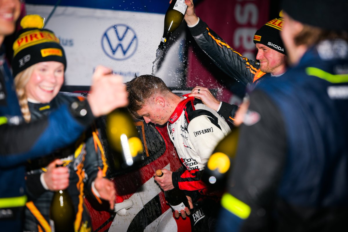 TGR_WRC_NextGen's tweet image. P2 for Jaspar Vaher and Rait Jansen at @RalliSM Riihimäki! 🥈

An excellent drive by our young Estonian to claim his first two stage wins and a maiden podium finish, just 3.7s behind winners Lappi/Mälkönen 👏

#ToyotaGAZOORacing #ChallengeProgram