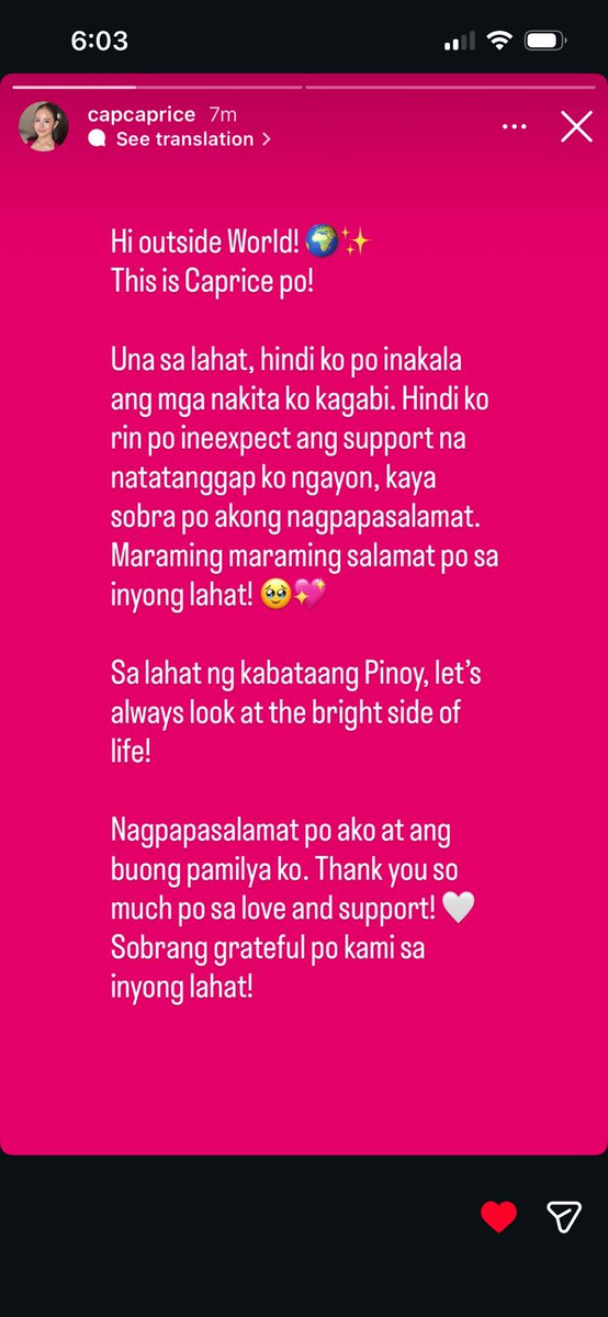 _whosjhay's tweet photo. You are loved by many people, Caprice!🩷🩷🩷

#CapriceCayetano
#Caprice https://t.co/4rd1JkN1UZ