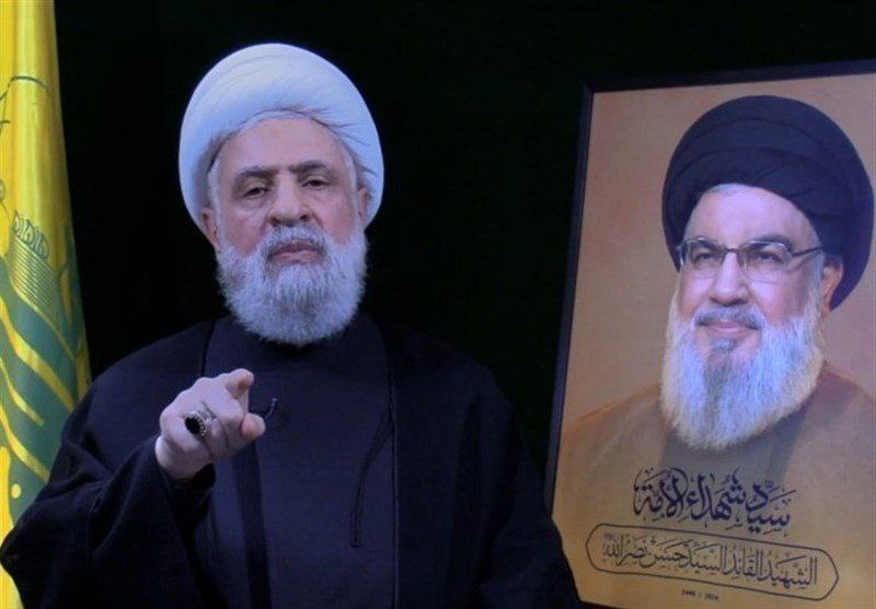 🇱🇧🇮🇷🇺🇸🇮🇱⚡- Hezbollah Secretary General Naim Qassim offered condolences to the Islamic nation on the martyrdom of Supreme Leader Ayatollah Ali Khamenei. 

"The leader of the nation and guide of resistance met his Lord during the blessed month of Ramadan while leading the path of