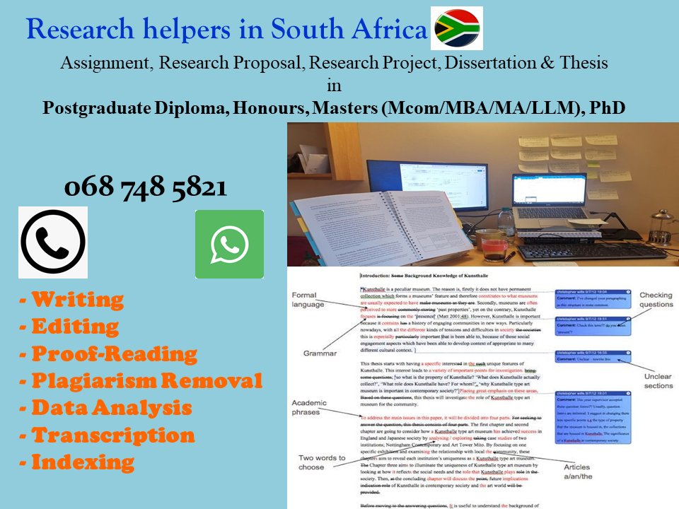 _El_tlou's tweet photo. If you need help with Research Proposal/Dissertation/Assignment in Honours,MBA,LLM, MSc,MA,Mcom,PhD
Let professionals assist you with Writing, Editing & Data Analysis
WhatsApp๐ฒ0687485821โ
๐ฟ๐ฆ
#OnceAlways Invincible Thandeka Sebelebele #Wits #Ukzn #UCT #TheRealFoodMarket https://t.co/1ugdCmrqkn
