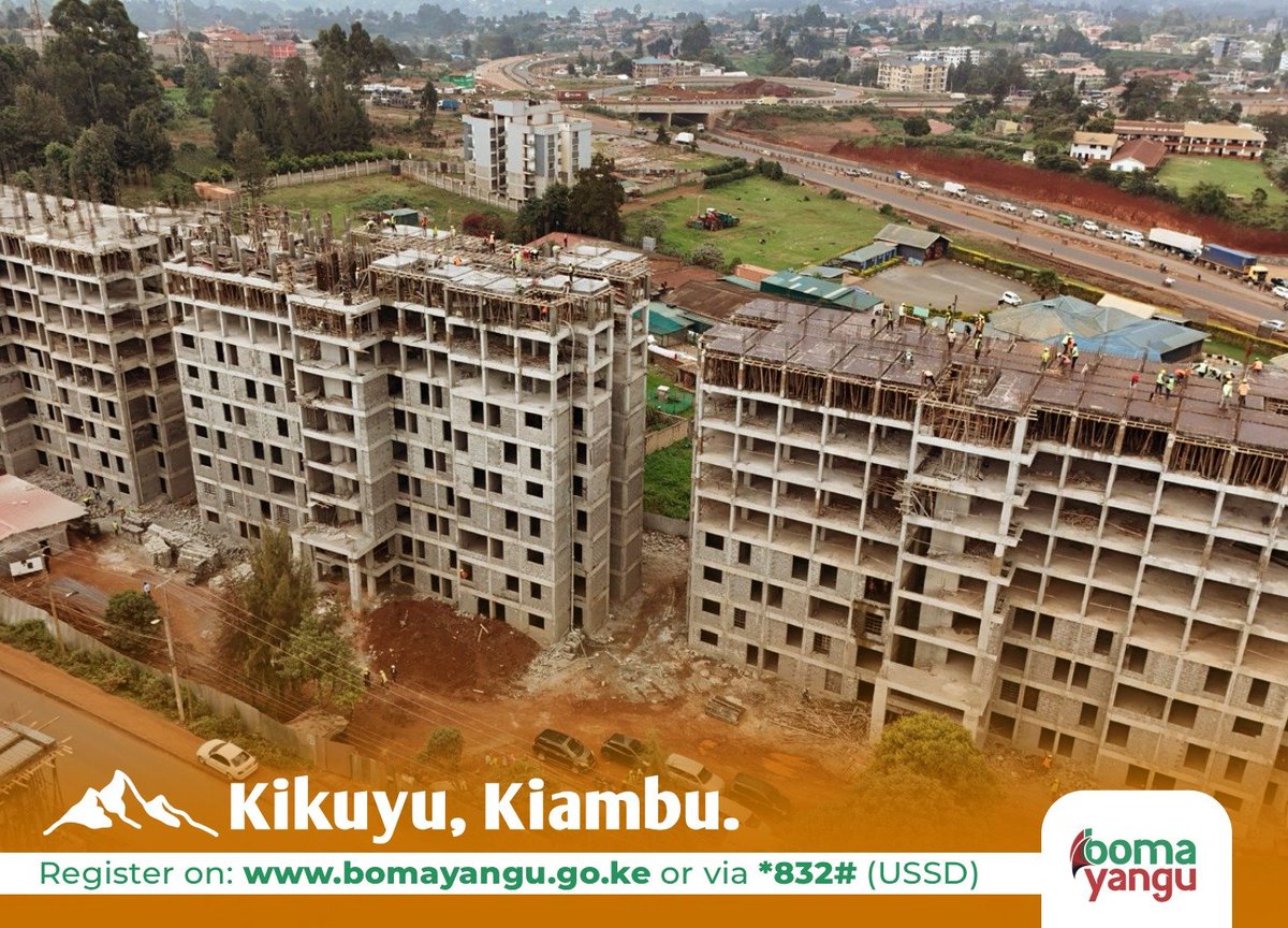 Trendhub254's tweet photo. Ol Kalou Estate offers 1, 2 & 3-room options PLUS spacious 2 & 3-bedroom apartments. Whether single or a family, there's a home waiting for you in Nyandarua! Building Dreams #MurimaRising Boma Yangu Kikuyu https://t.co/5EoXXDeFSh