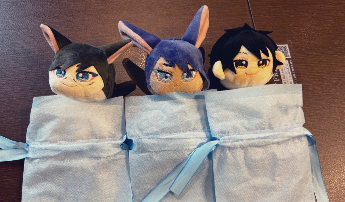 lico_liam's tweet photo. 今日はどうしてもランチョンマットがほしくてFCメンにお付き合いいただいてエオカフェ行ってきた！そしてオケコン後からコツコツあっためて作ってきた小さき命たちをようやくプレゼントできた！！！喜んでもらえて良かった😂💕 https://t.co/npKxAJkpXh