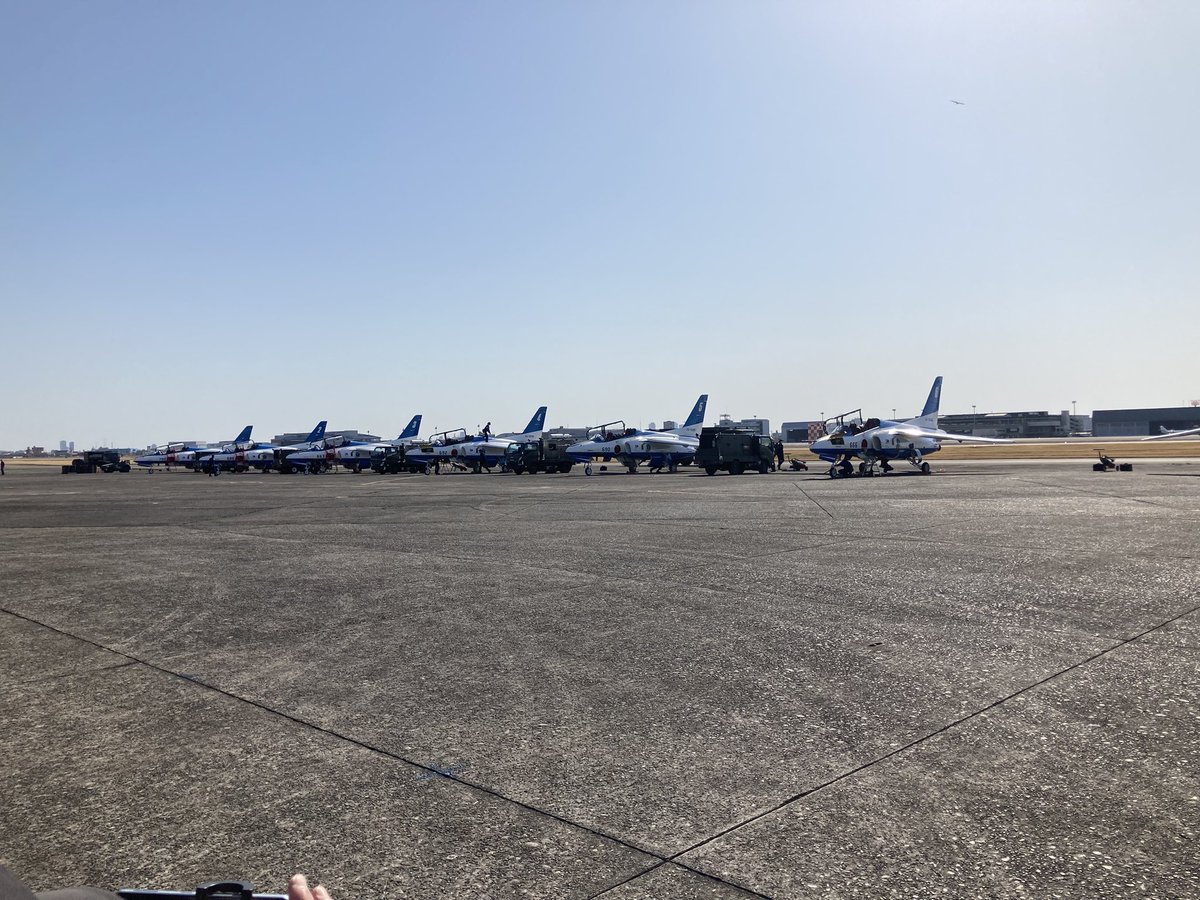 emsr_blue's tweet photo. 最高でした！ありがとう！

#ブルーインパルス
#小牧基地航空祭 https://t.co/Ch6SWZVcY0