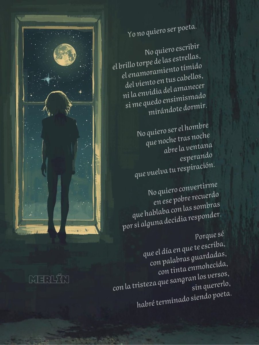 Yo no quiero ser poeta...

Días....