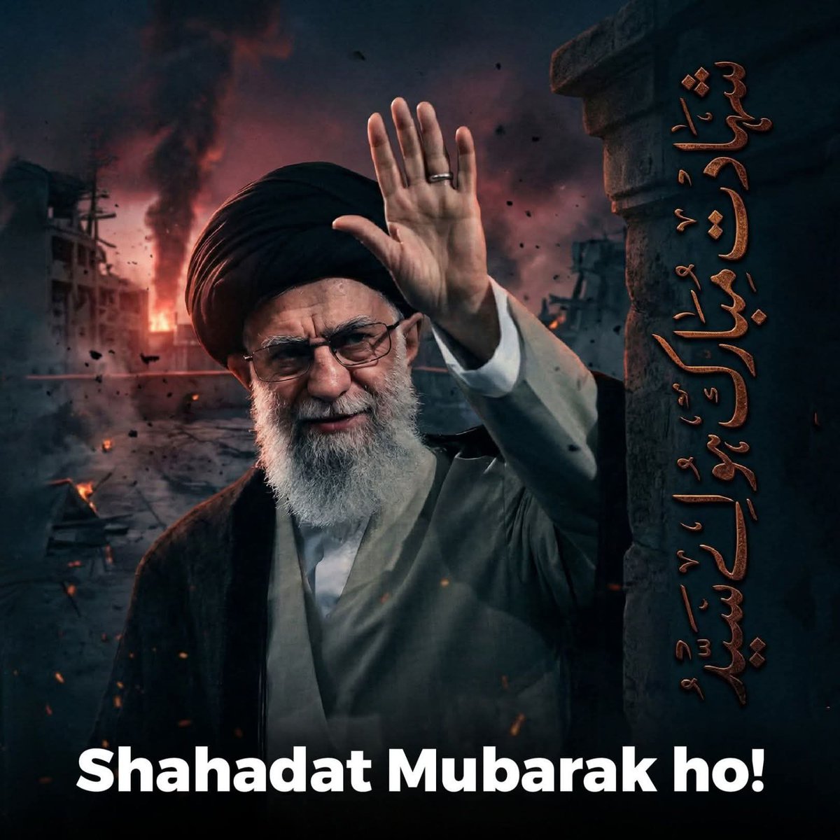 Tabi_Rehman's tweet photo. عجب آزاد مرد تھا۔۔۔۔ 
ان کا قاتل صرف امریکہ یا اسرائیل نہیں۔ پاکستان سمیت امتِ مسلمہ کے بے حس حکمران ہیں۔ https://t.co/u8Swgmzaks