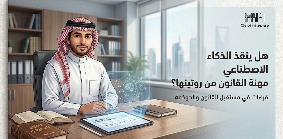 العز الدوسري | حوكمة وتطوير أعمال tweet media