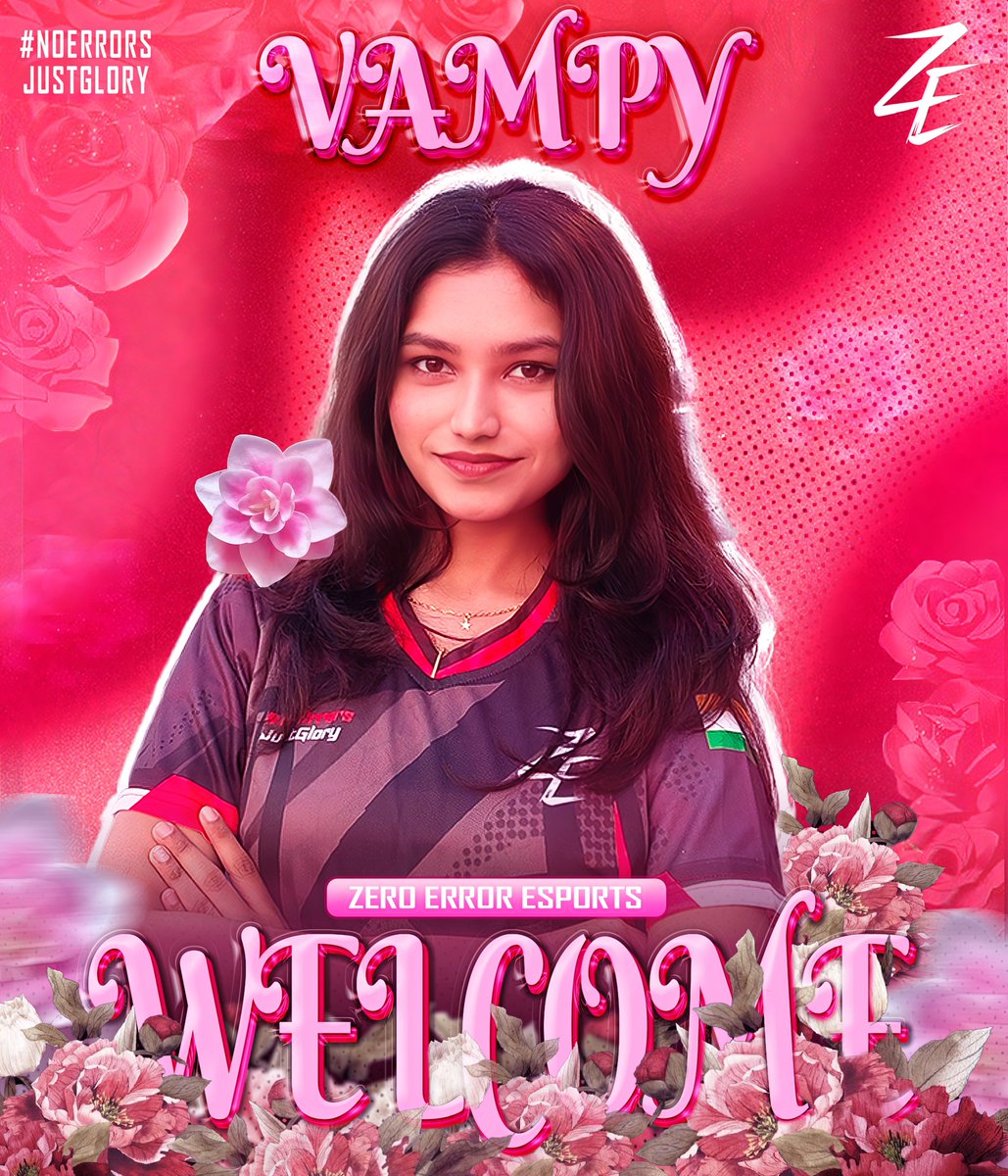 Welcome Vampy to <a href="/ZeroErrorES/">Zero Error Esports</a>.

Another sharp mind joins the mission.
Another grinder enters the arena.
We don’t just build skills.
We build discipline.
We build presence.
We build Zero Errors.