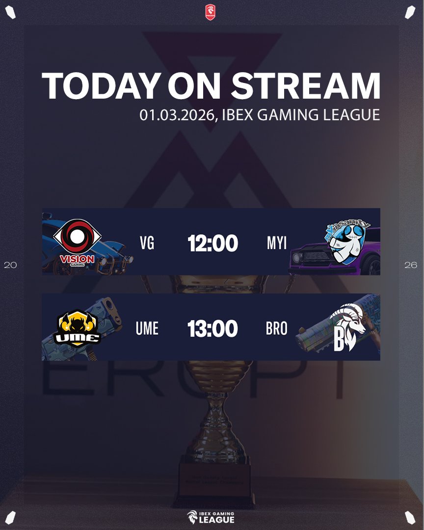 Ibex Gaming League tweet media